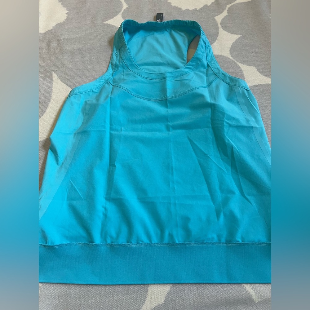 Adidas by Stella McCartney Top Light Blue Size M - Picture 12 of 14